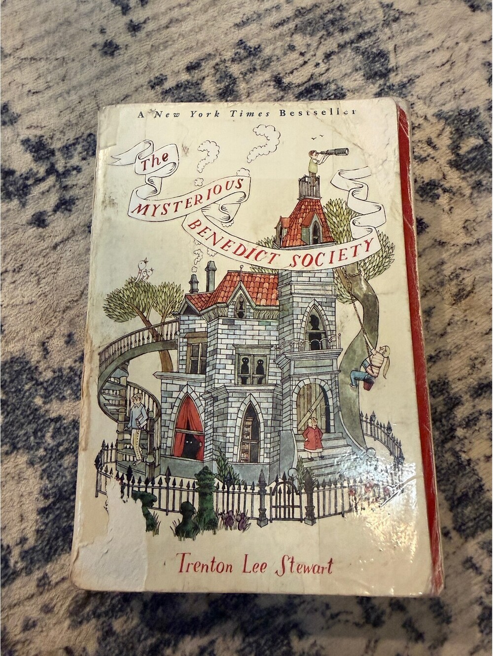 Mysterious Benedict Society Trenton Lee Stewart 2007 HC DJ